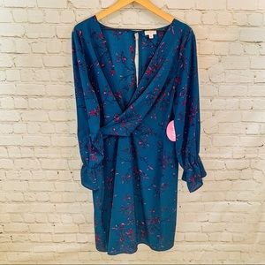 1X Charming Charlie Dark Teal Dress